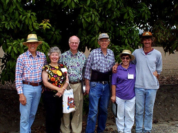 Volunteers and Gray Martin