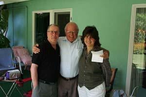 Dr. Mary Lu Arpaia with Dr. Emi Lavi and Dr. Bob Bergh